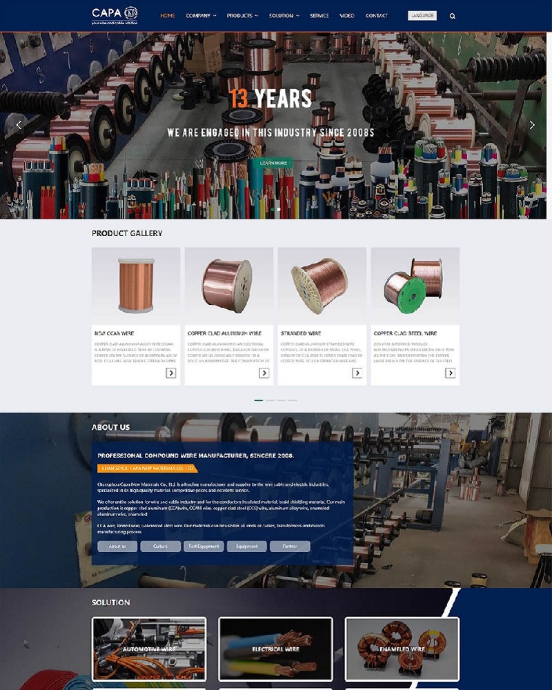 Wire-外贸型网站建设